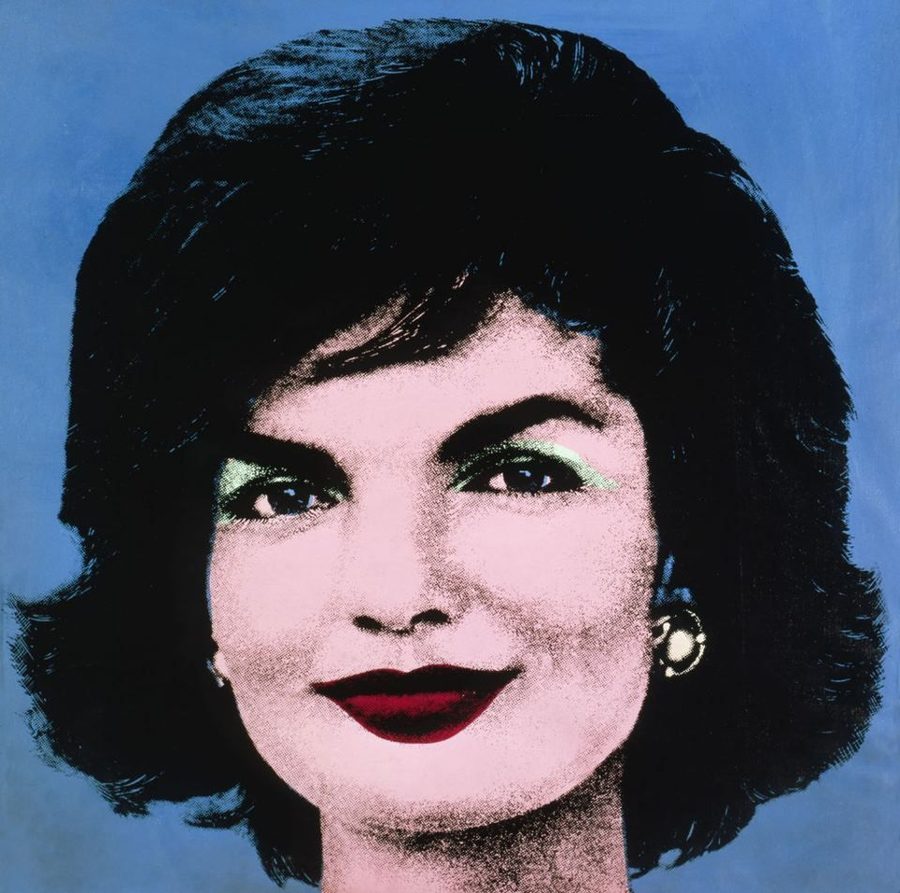 Pop-artportret van Jacqueline Kennedy Onassis